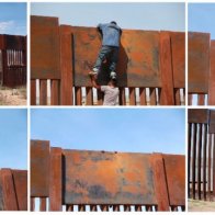 Hopping the wall into Trump's US, in under 2 minutes