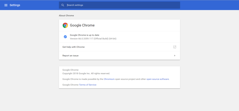 Google Update Chrome v. 66 Arrives, kills auto-play