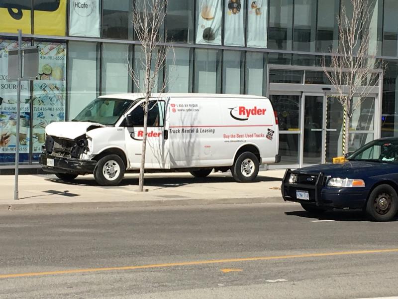Military Style AR-V8 Assault Van mows down 10 in Toronto