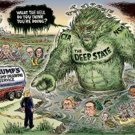 Think you know who’s concerned about the “deep state”? Think again