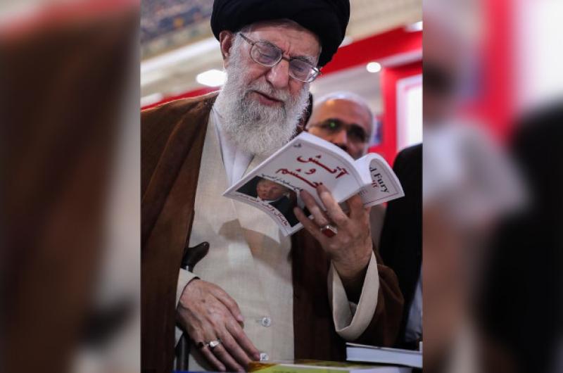 Iran’s Supreme Leader posts Instagram pic reading ‘Fire and Fury’