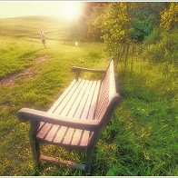 Ease on Up the Road … Or … Jog Past the Bench and Towards the Setting Sun