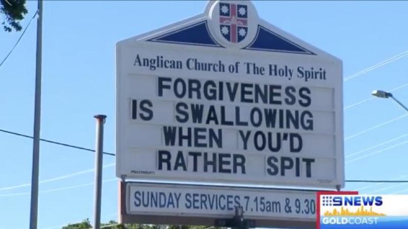 This Australian Church Missed the Obvious Sexual Innuendo in Its Sign