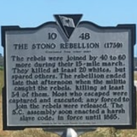 A sign on scrubland marks one of America's largest slave uprisings. Is this how to remember black heroes? 