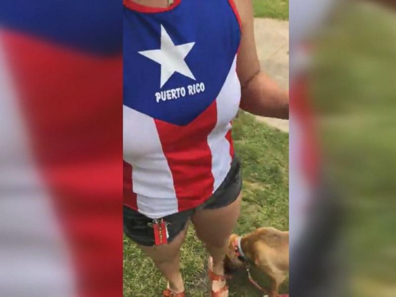 'You shouldn't be wearing that in the United States': Man berates woman wearing a Puerto Rican T-shirt