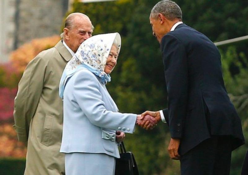 Iconic photos of The Queen with American Presidents