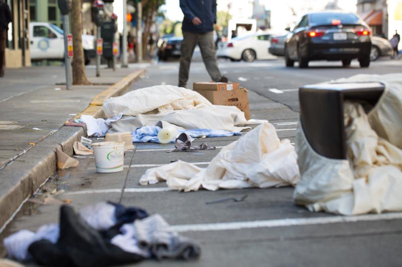 San Francisco's downtown area is more contaminated with drug needles, garbage, and feces than some of the world's poorest slums