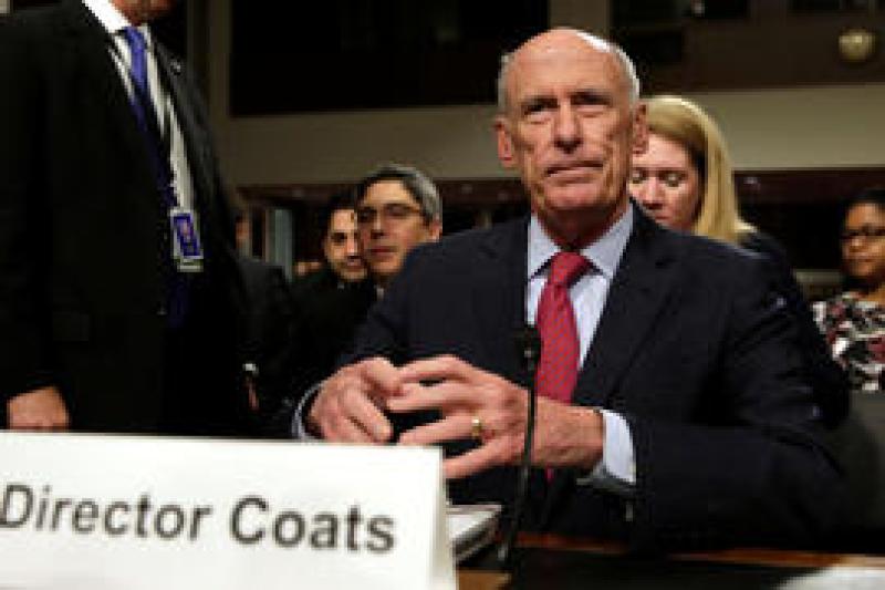 Trump Appointee Intel chief Dan Coats says of Russian cyberattacks, "We are at a critical point"