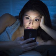 Blue light emitted from smartphones and laptops accelerates blindness by making a molecule in our eyes toxic, according to a new study