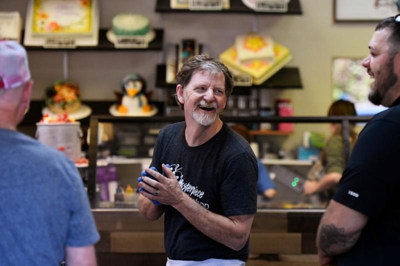 Masterpiece Cakeshop owner sues after refusing to make a birthday cake for a trans woman