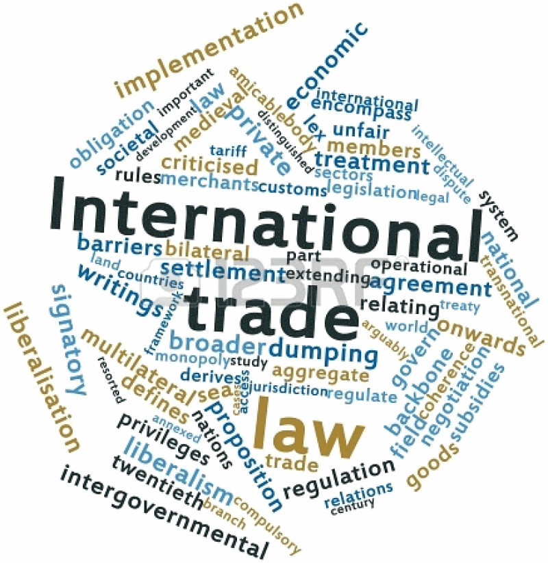 International treatment. International trade. International trade Law. International trade Operations. International trade Regulations.