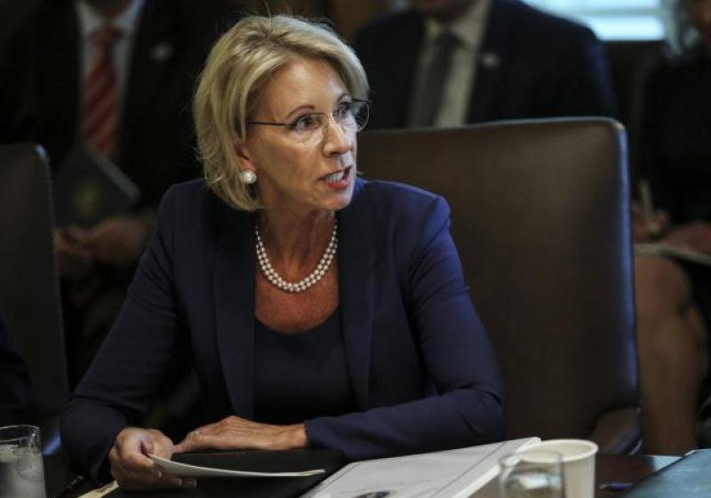 Betsy DeVos's new college plan allows alleged sexual offenders to demand proof from their victims