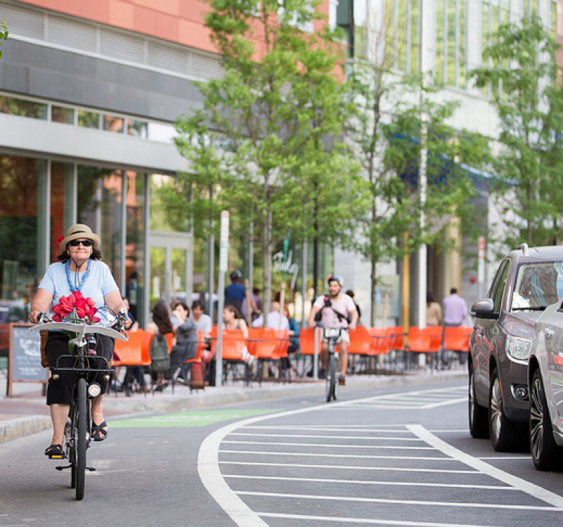 Why protected bike lanes are more valuable than parking spaces