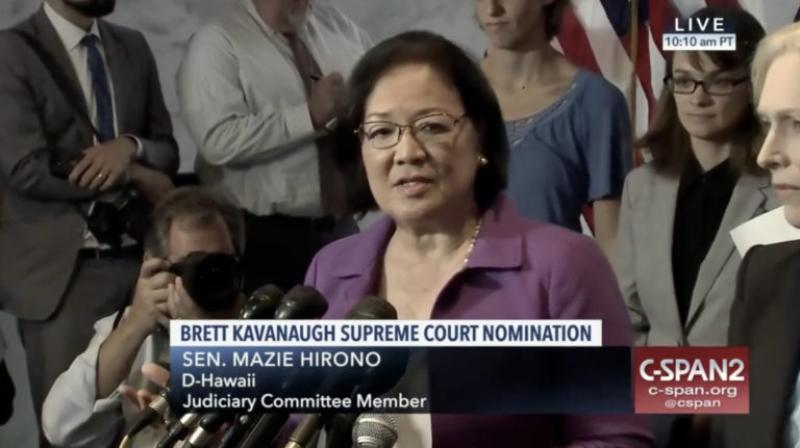 Sen. Hirono Should Step Up for Justice