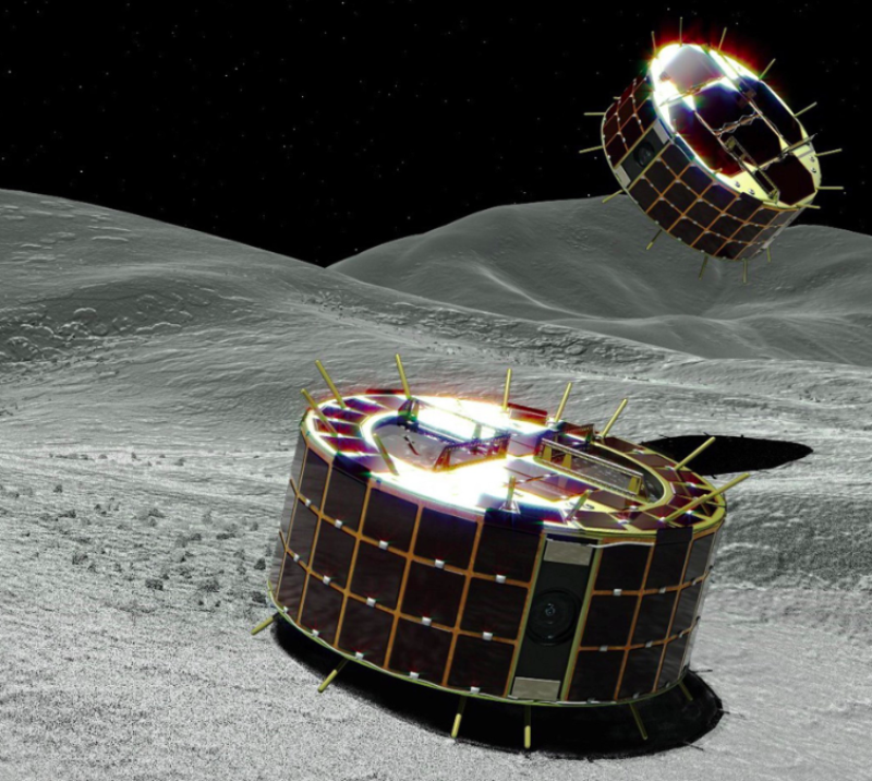 This Japanese probe just took an epic hop on a strange little asteroid