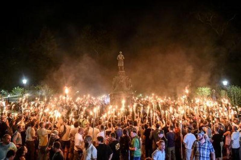 Four Californian men charged with inciting violence at 2017 Charlottesville rally
