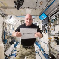 Astronaut under fire for quoting Churchill