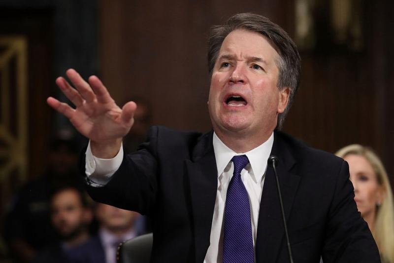 One more for the road. Kavanaugh allegedly vandalized truck in drunken rage
