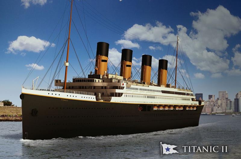 A Replica of the Titanic Will Make Its Maiden Voyage in 2022