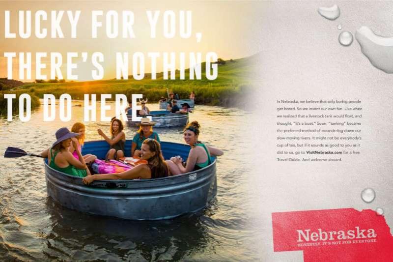 Nebraska’s New Tourism Slogan Is Hilariously Honest 