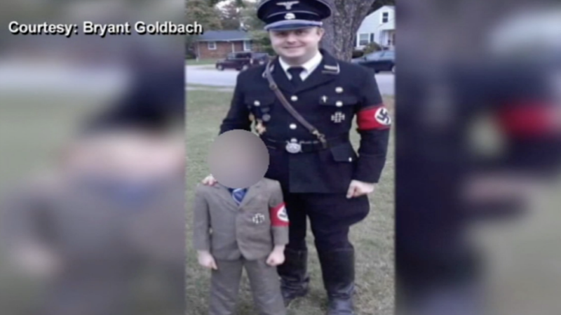 Father apologizes for dressing son as Adolf Hitler for Halloween