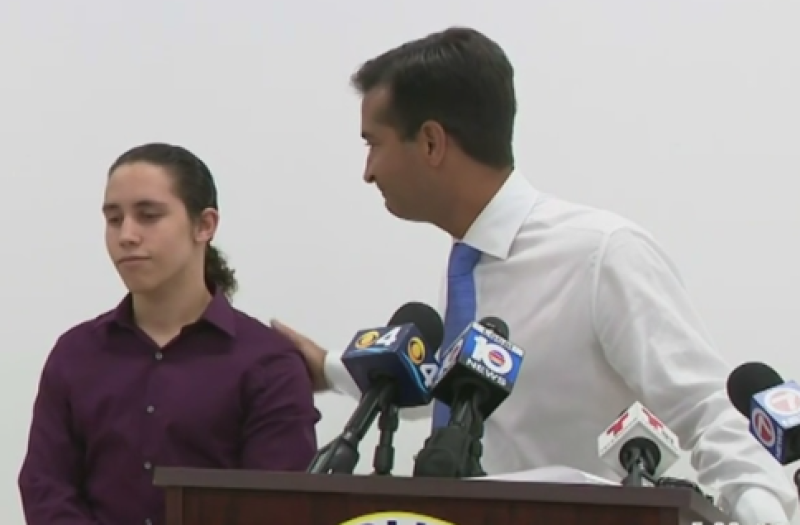 Profile in civility: Teen who said he'd kill Rep. Curbelo joins him in call for unity 