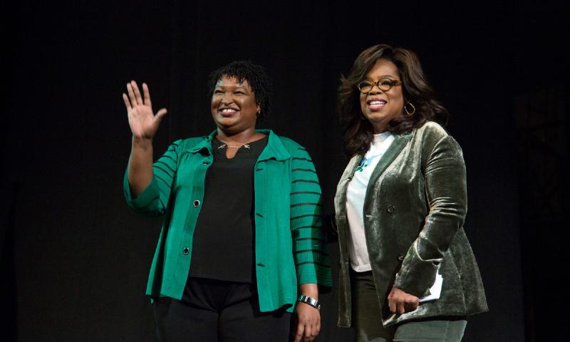 Racist Robocalls Are Targeting Oprah and Stacey Abrams in Georgia