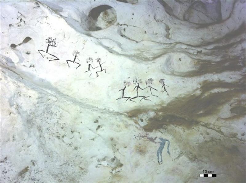 Oldest cave art yet? Ancient paintings found in Borneo