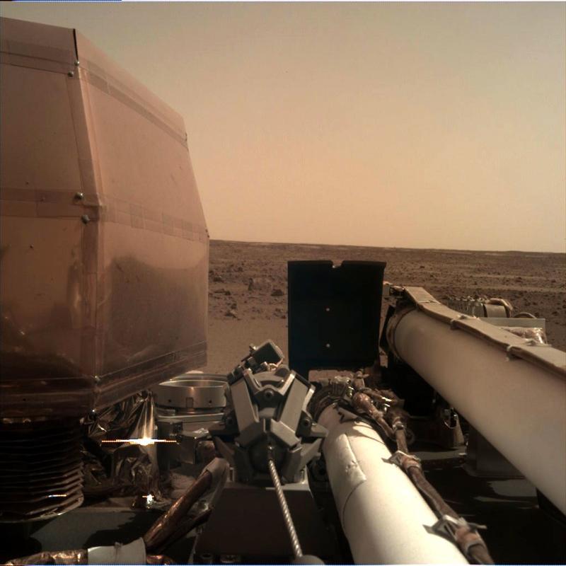 InSight Is Catching Rays on Mars