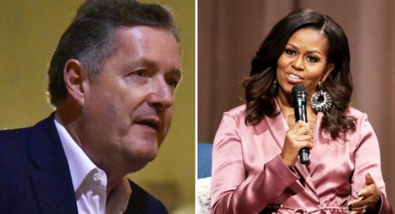 Piers Morgan criticises Michelle Obama for 'trash-talking' Melania Trump