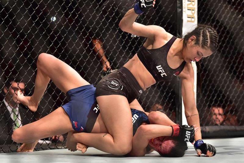 Man tries to rob UFC’s Polyana Viana in Rio de Janeiro, pays painful price 