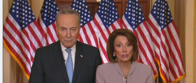 Pelosi And Schumer Humiliate Trump In Front Of The Entire Country
