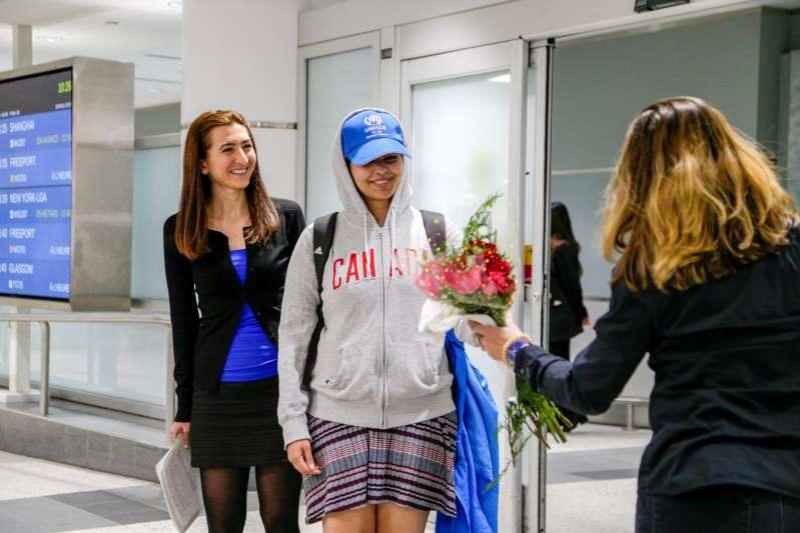 A very brave new Canadian’: Woman who fled Saudi Arabia arrives in Toronto