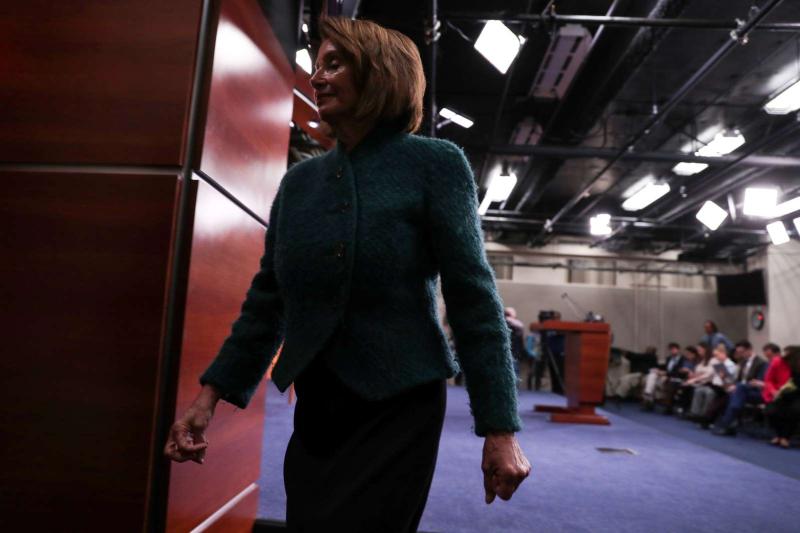 She wields the knife’: Pelosi moves to belittle and undercut Trump in shutdown fight