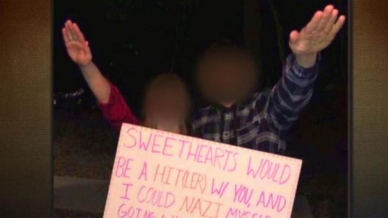  Nazi salute and sign in post by two students in Minnesota condemned by school officials