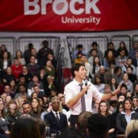 Trudeau Says He Will 'Continue To Condemn The BDS Movement' At St. Catharines Town Hall