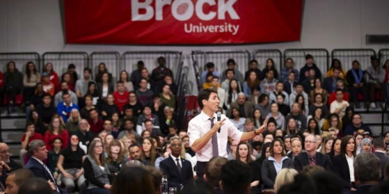Trudeau Says He Will 'Continue To Condemn The BDS Movement' At St. Catharines Town Hall