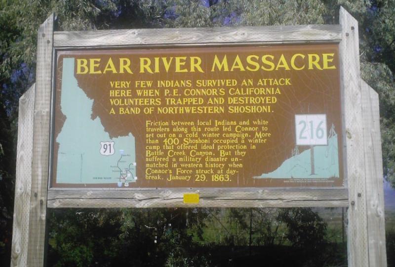 Remember the Bear River Massacre, Climax of the American Holocaust