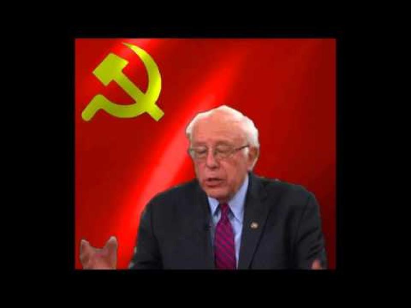 Bernie Sanders on his honeymoon in the USSR, singing this land is your land shirtless and drunk.