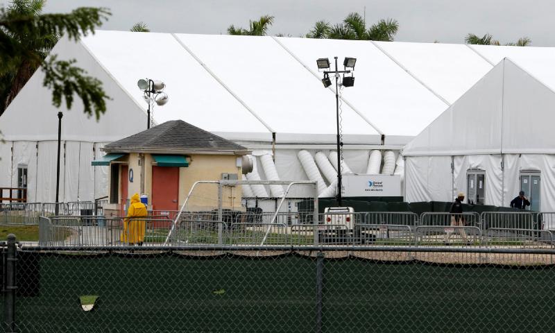 First stop for migrant kids: For-profit detention center