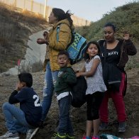 Migrant Families Arrive In Busloads As Border Crossings Hit 10-Year High