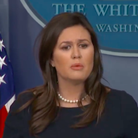 Reporters repeatedly corner Sarah Sanders as she flails trying to defend Trump’s anti-Semitism