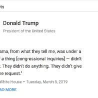 Trump Wrong About Obama Documents