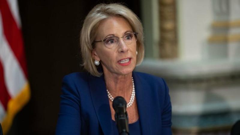 DeVos moves to allow religious groups to provide federally-funded services to private schools