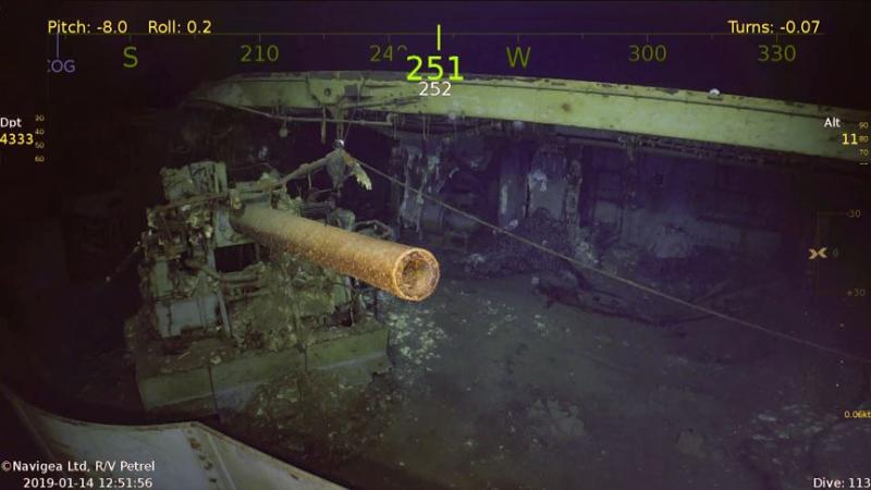 WWII aircraft carrier USS Wasp found in Coral Sea