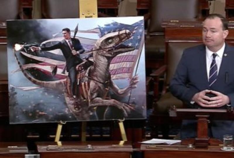 Mike Lee Roasts “Green New Deal” on Senate Floor; Ocasio-Cortez’s Retort Fails