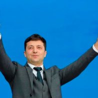 Comedian wins Ukraine presidental election by a landslide!