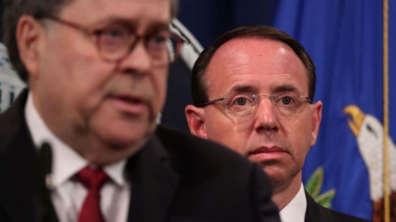 Rosenstein fires back at critics over Mueller report 