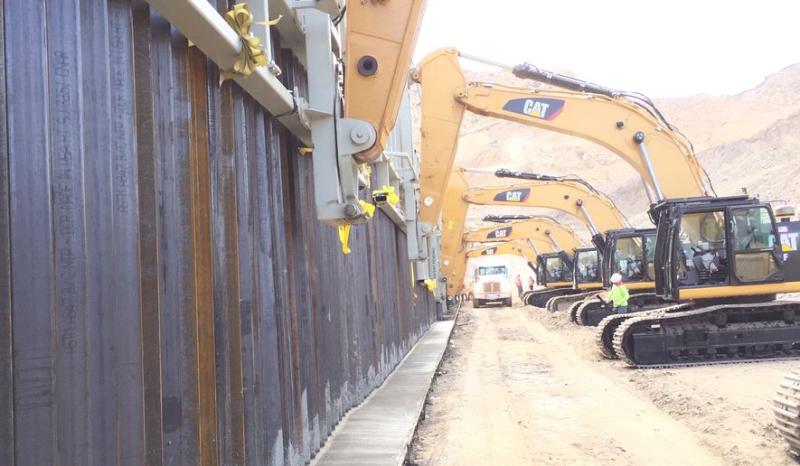 First-ever private border wall built in New Mexico