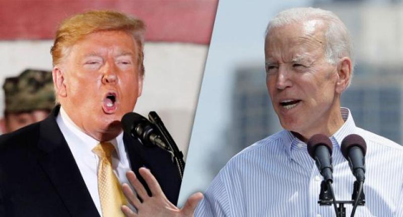 Trump, leaving Japan, attacks Biden over 'Three Strikes' crime law